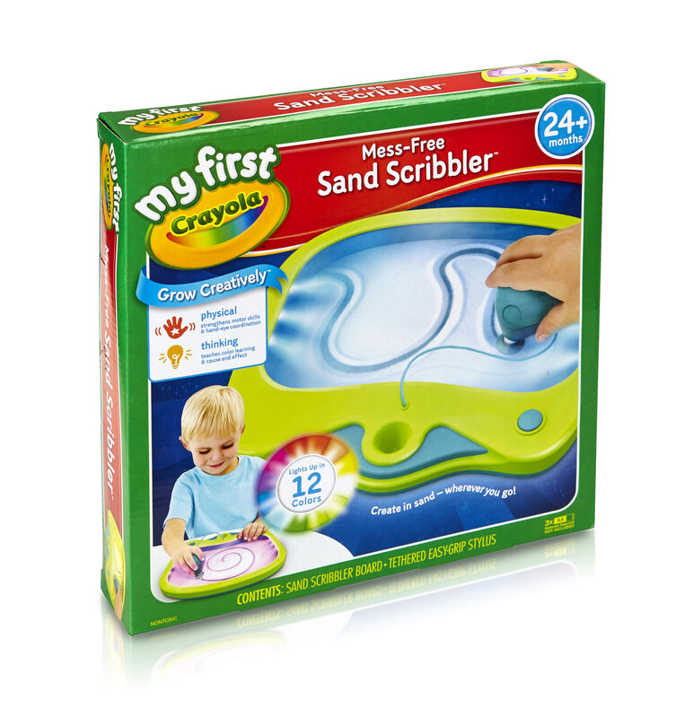 My First Crayola Mess Free Sand Scribbler